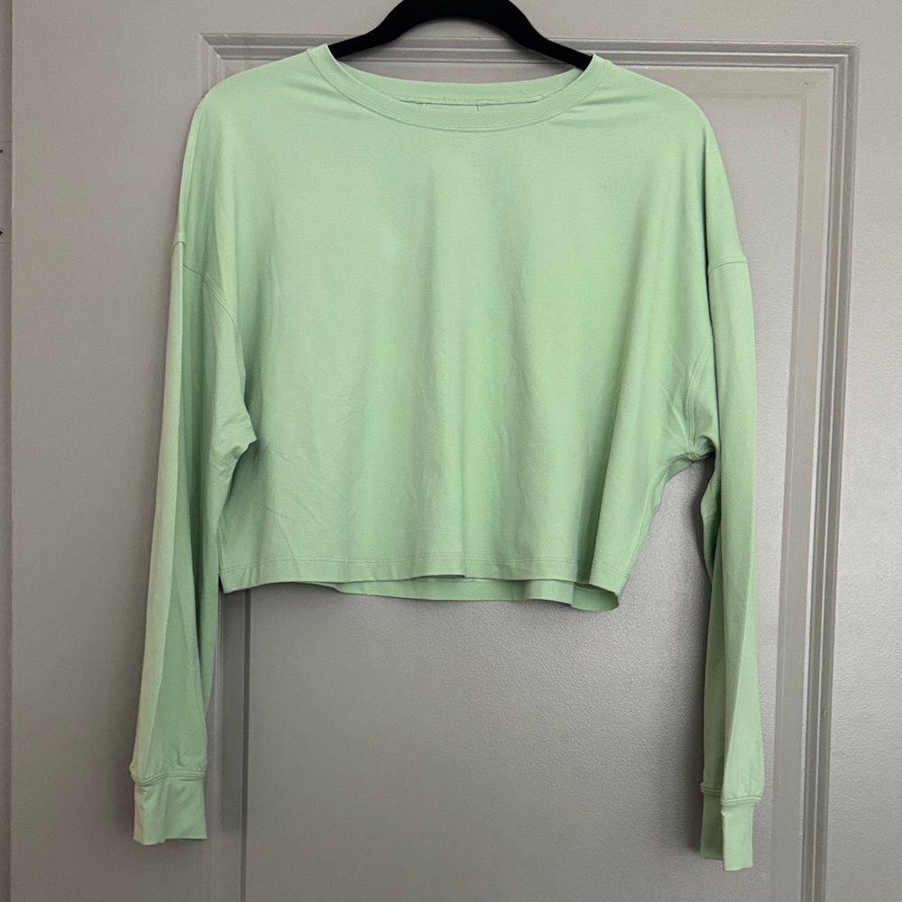 Lululemon Muscle Love Creamy Mint Top